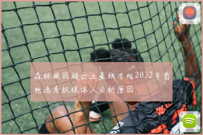 森林狼因超出土豪线冻结2032年首轮选秀权媒体人分析原因